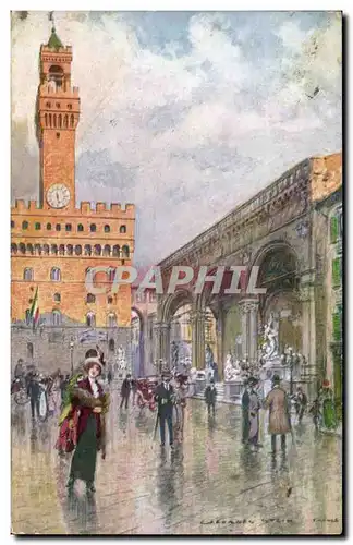 Italia - Italie - Italy - Florence - Firenze - Loggia dell&#39Orcagna - Cartes postales