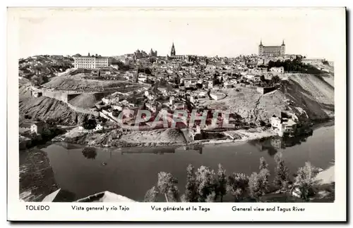 Cartes postales moderne Espagne Espana Spain Toledo Vista general y rio Tajo