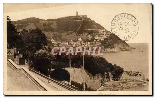 Cartes postales moderne Espagne Espana Spain San Sebastian Monte Igueldo