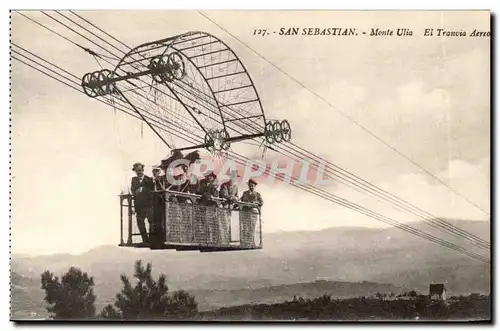 Cartes postales Espagne Espana Spain San Sebastian Monte Ullia