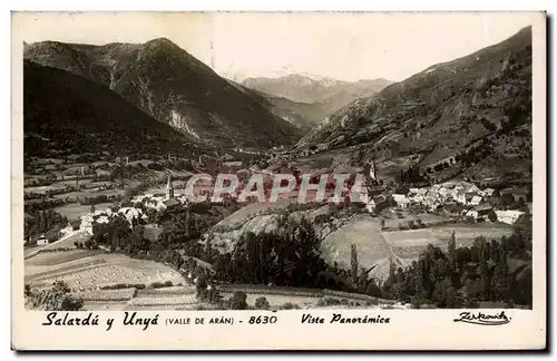 Ansichtskarte AK Espagne Spain Espana Salardu y Unya Vista Panoramica