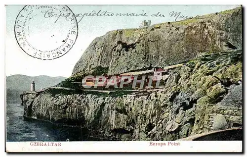 Cartes postales Great britain Gibraltar Europa point