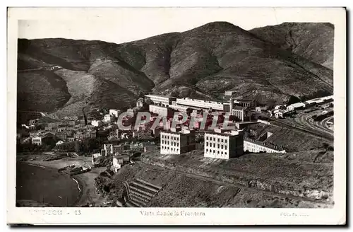 Cartes postales Espagne Spain Espana Port Bou Vista desde la frontera