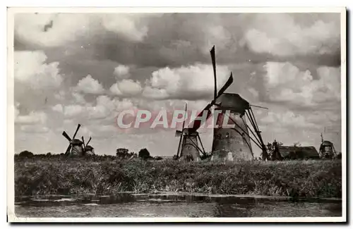 Cartes postales Holland Molenlandschap Moulin Windmill