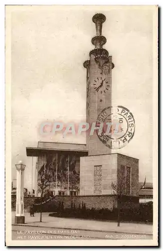 Ansichtskarte AK Paris le pavillon des Pays Bas