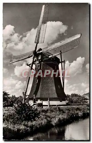 Pays Bas - Holland - Nederland - Windmolen - moulin - windmill - Ansichtskarte AK