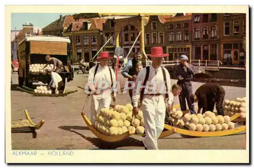Pays Bas - Holland - Nederland - Alkmaar - Costumes - Folklore - Cartes postales