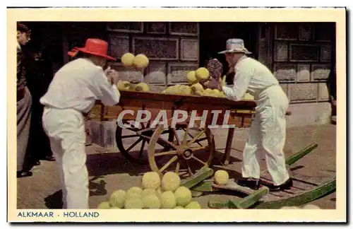 Pays Bas - Holland - Nederland - Alkmaar - Costumes - Folklore - Cartes postales