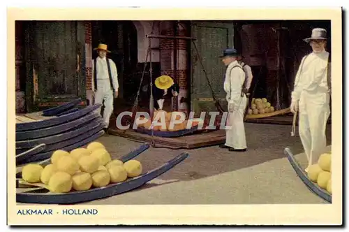 Pays Bas - Holland - Nederland - Alkmaar - Costume - Folklore - Cartes postales