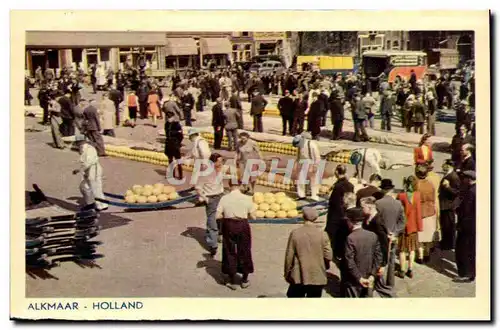 Pays Bas - Holland - Nederland - Alkmaar - Costume - Folklore - Ansichtskarte AK