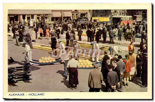 Pays Bas - Holland - Nederland - Alkmaar - Costume - Folklore - Cartes postales