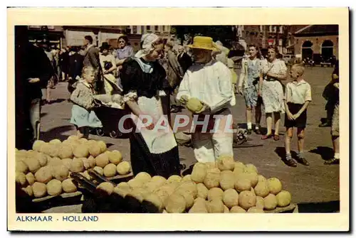 Pays Bas - Holland - Nederland - Alkmaar - Costume - Folklore - Cartes postales
