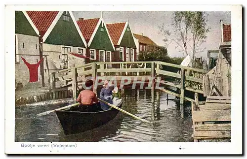 Pays Bas - Holland - Nederland - Volendam - Bootje varen - Cartes postales