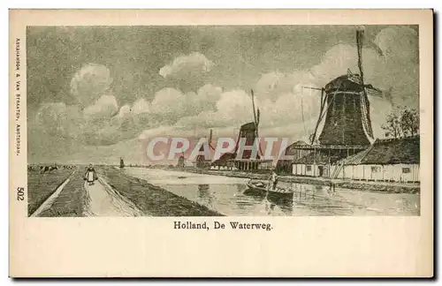 Pays Bas - Holland - Nederland - De Waterweg - Cartes postales