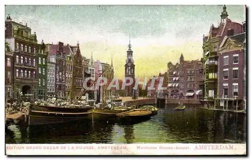 Holland - Nederland - Pays Bas - Amsterdam - Edition Grand Bazar de la Bourse - Cartes postales