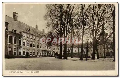 Nederland - Holland - Pays Bas - Middelburg - Hotel de Abdij- Ansichtskarte AK