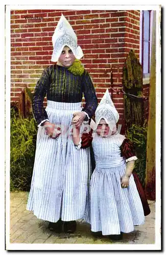 Nederland - Holland - Pays Bas - Folklore - Enfants - Kind - meid - Cartes postales