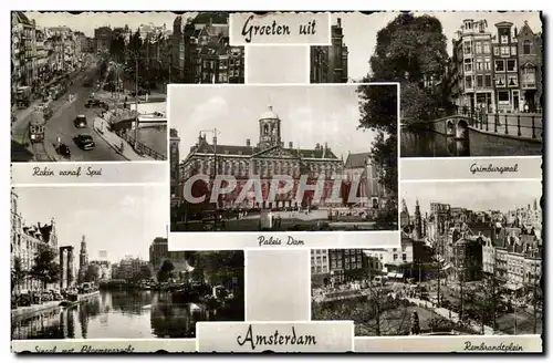 Nederland - Holland - Pays Bas - Groeten uit Amsterdam - Souvenir Cartes postales