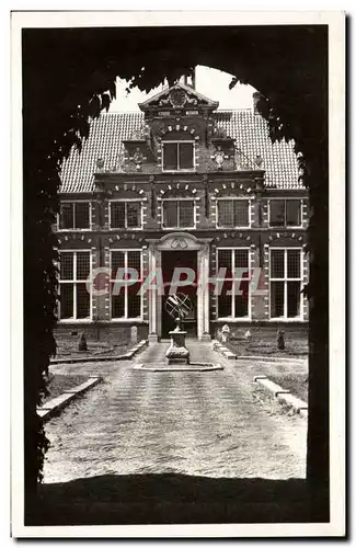 Cartes postales Pays Bas Frans Halsmuseum Haarlem Binnenplaats met Hoofdgebouw