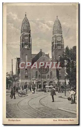 Cartes postales Pays Bas Rotterdam Kon Wilhelm Kerk
