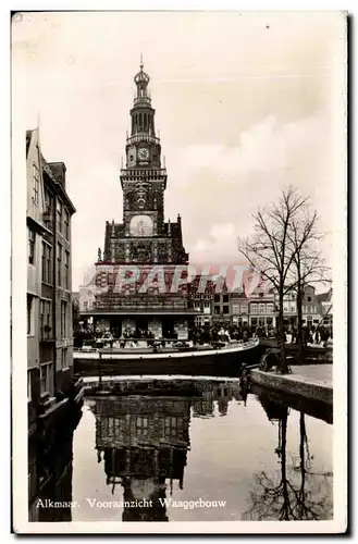 Cartes postales Pays Bas Alkmaar Vooraanzicht Waaggebouw