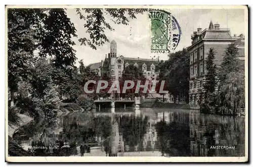 Cartes postales Pays Bas Amsterdam American Hotel