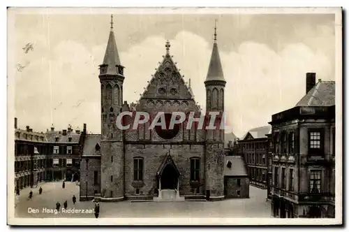 Cartes postales Pays Bas Den Haag Ridderzaal