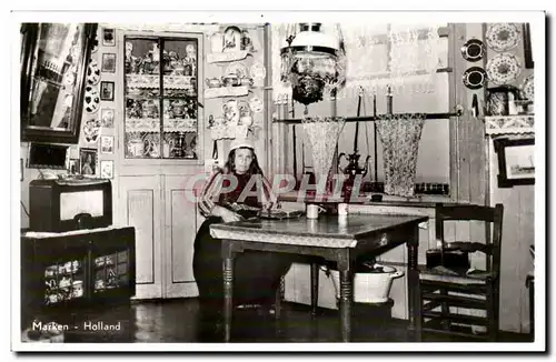 Cartes postales Pays Bas Marken Holland Folklore