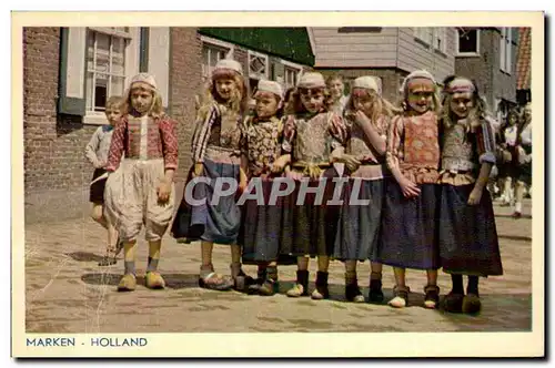 Nederland - Holland - Pays Bas - Folklore - Costumes - Kind - Meid - Ansichtskarte AK