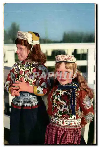 Nederland - Holland - Pays Bas - Marken - Folklore - Costumes - Meid - Cartes postales