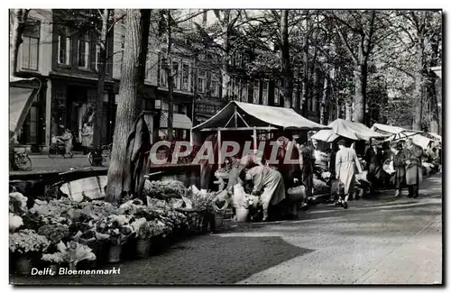 Nederland - Holland - Pays Bas - Bloemenmarkt - Meid - Cartes postales