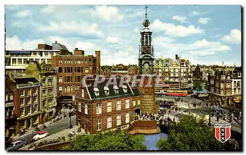 Cartes postales Pays Bas Amsterdam Muntplein