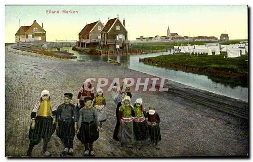 Cartes postales Pays Bas Eiland Marken