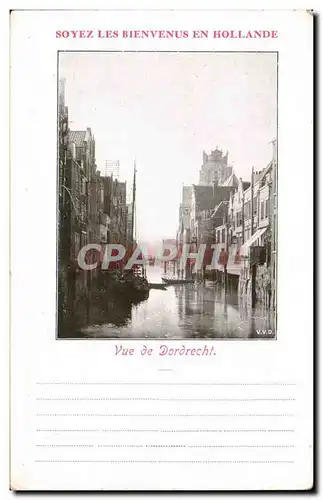 Cartes postales Pays Bas Hollande Vue de Dordrecht
