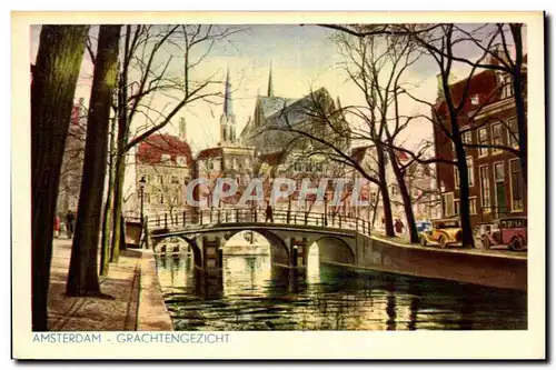 Cartes postales Pays Bas Amsterdam Grachtengezicht