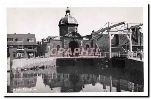 Cartes postales Pays Bas Leiden Morspoort