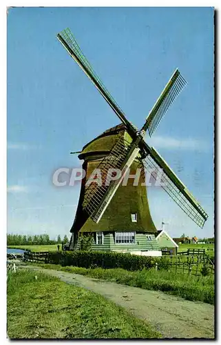 Ansichtskarte AK Pays Bas Hollandse Molen Windmill