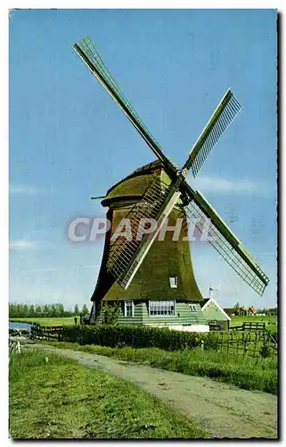 Cartes postales Pays Bas Hollandse Molen Windmill