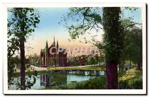 Cartes postales Pays Bas Alkmar Kennemerssingel en St Josephkerk