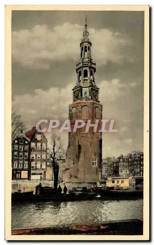 Cartes postales Pays Bas Amsterdam Montelbaanstoren