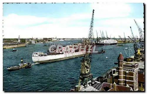 Cartes postales Pays Bas Amsterdam Port