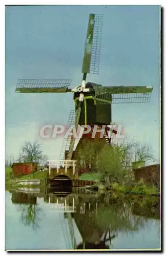 Cartes postales Pays Bas Moulin a vent Windmill