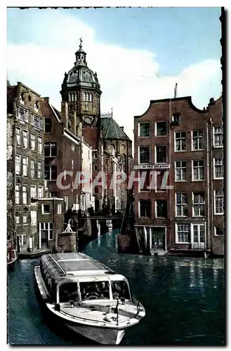 Cartes postales Pays Bas Amsterdam La petite ecluse