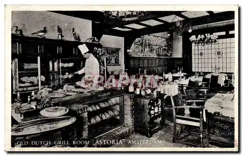 Cartes postales Pays Bas Old Dutch Grill room Astoria Amsterdam
