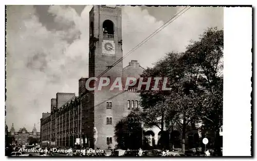 Cartes postales Pays Bas Amsterdam Damrak met Beurs