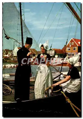 Cartes postales Pays Bas Volendam Holladn Folklore