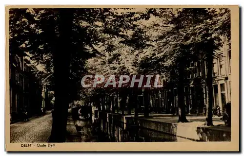Cartes postales Pays Bas Delft Oude Delft
