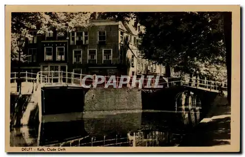 Cartes postales Pays Bas Delft Kolk Oude Delft