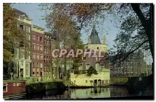 Cartes postales Pays Bas Amsterdam Gelderse kade met Schreierstoren