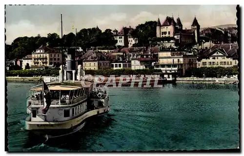 Cartes postales Suisse Nyon Bateau Savoie